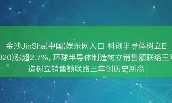 金沙JinSha(中国)娱乐网入口 科创半导体树立ETF鹏华(589020)涨超2.7%， 环球半导体制造树立销售额联络三年创历史新高