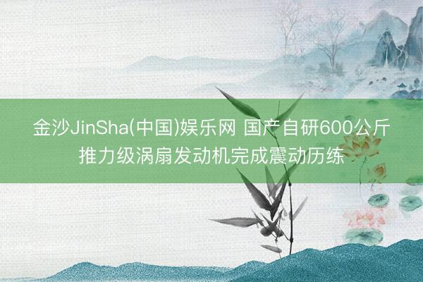 金沙JinSha(中国)娱乐网 国产自研600公斤推力级涡扇发动机完成震动历练